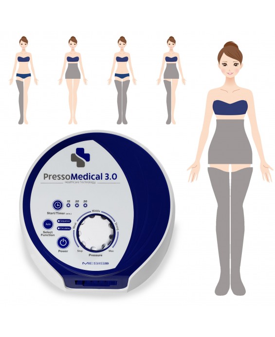 MESIS Pressotherapy PressoMedical 3.0 with 2 leggings + Aesthetic Kit